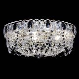 Люстра Каскад Ажур Черная белая в Саратове