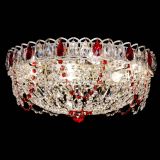 Люстра Каскад Ажур Красная белая в Саратове