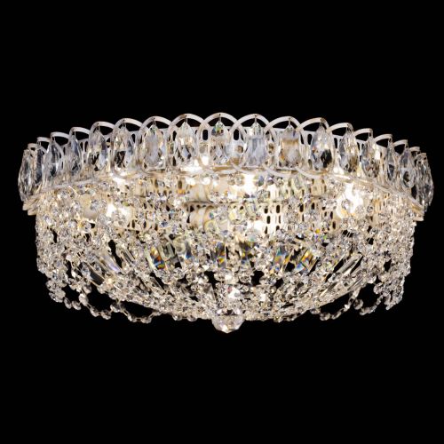 Люстра Каскад Ажур белая в Саратове Гусь Хрустальный