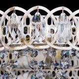 Люстра Каскад Ажур белая в Саратове