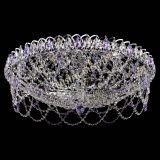 Люстра Каскад Ажур 700 мм фиолетовый в Саратове