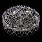 Люстра Каскад Ажур 700 мм фиолетовый в Саратове