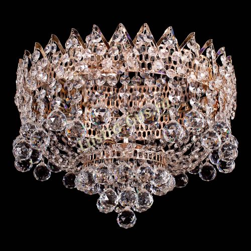 Люстра Катерина Корона шар в Саратове Гусь Хрустальный