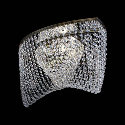 Люстра Хрустальная Волна под бронзу в Саратове Гусь Хрустальный