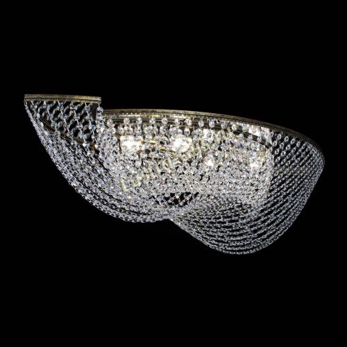 Люстра Хрустальная Волна под бронзу в Саратове Гусь Хрустальный