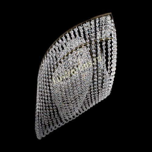 Люстра Хрустальная Волна под бронзу в Саратове Гусь Хрустальный