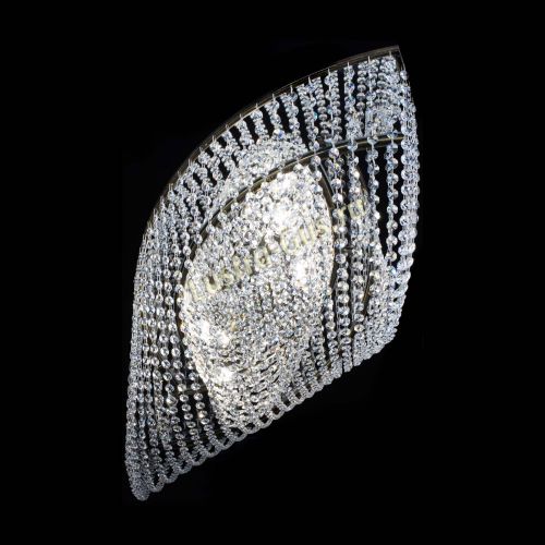 Люстра Хрустальная Волна под бронзу в Саратове Гусь Хрустальный