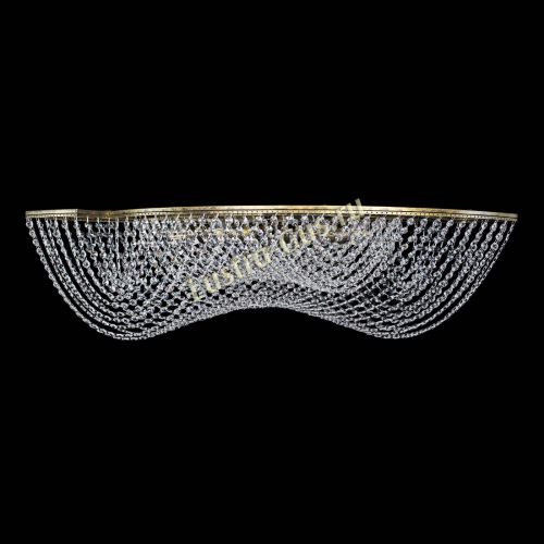 Люстра Хрустальная Волна под бронзу в Саратове Гусь Хрустальный