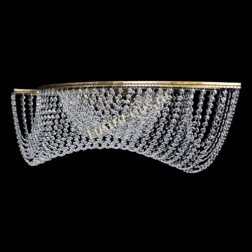 Люстра Хрустальная Волна под бронзу в Саратове Гусь Хрустальный