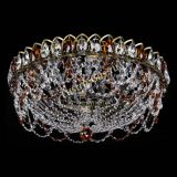 Люстра Хрустальный Каскад Ажур под бронзу Чайная в Саратове