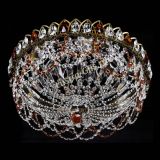 Люстра Хрустальный Каскад Ажур под бронзу Чайная в Саратове