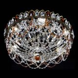 Люстра Хрустальный Каскад Ажур под бронзу Чайная в Саратове