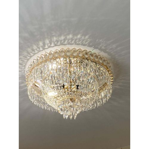 Люстра Хрустальный Каскад Перо в Саратове Гусь Хрустальный