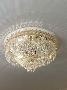 Люстра Хрустальный Каскад Перо в Саратове отзыв и фото покупателя