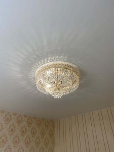 Люстра Хрустальный Каскад Перо в Саратове отзыв и фото покупателя