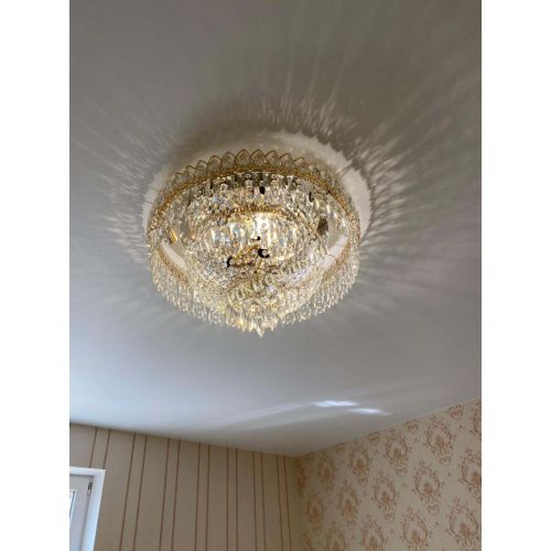 Люстра Хрустальный Каскад Перо в Саратове Гусь Хрустальный