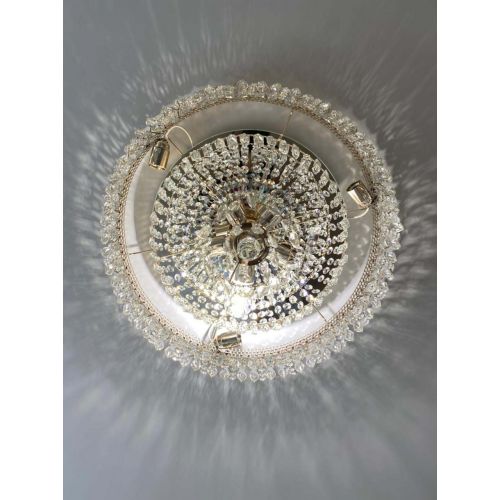 Люстра Хрустальный Каскад Перо в Саратове Гусь Хрустальный