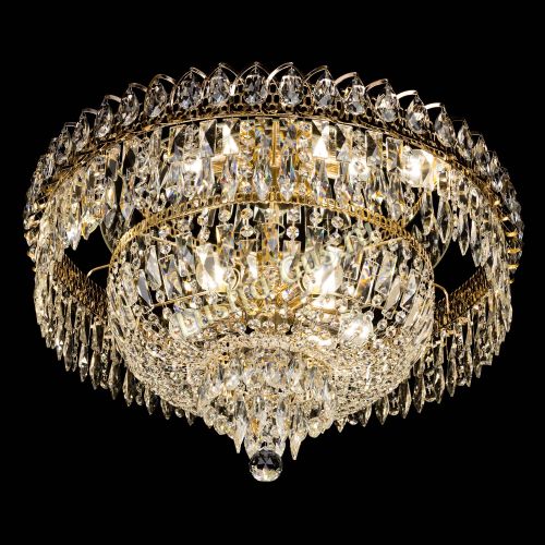 Люстра Хрустальный Каскад Перо в Саратове Гусь Хрустальный