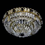 Люстра Кольцо Классика Пластинка черная под бронзу в Саратове