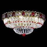 Люстра Кольцо Классика Пластинка красная под бронзу в Саратове