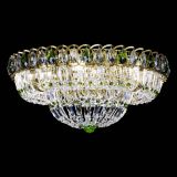 Люстра Кольцо Классика Пластинка зеленая под бронзу в Саратове