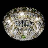 Люстра Кольцо Классика Пластинка зеленая под бронзу в Саратове