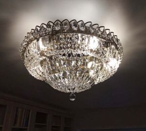 Люстра Кольцо Классика Пластинка под бронзу в Саратове отзыв и фото покупателя