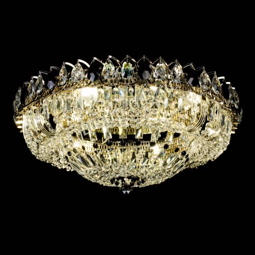 Люстра Кольцо Классика Пластинка черная в Саратове Гусь Хрустальный