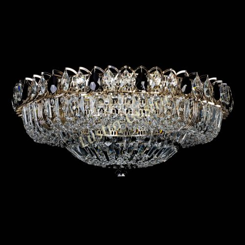 Люстра Кольцо Классика Пластинка черная в Саратове Гусь Хрустальный