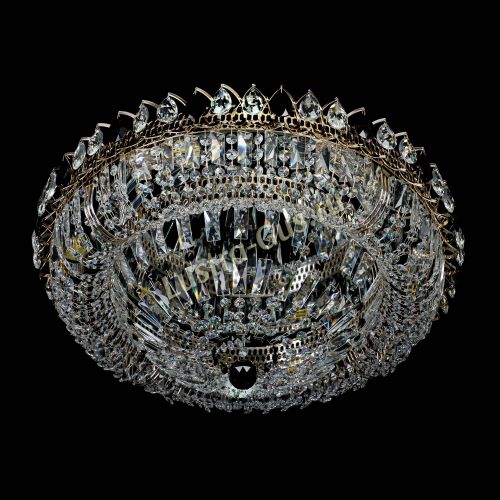 Люстра Кольцо Классика Пластинка черная в Саратове Гусь Хрустальный