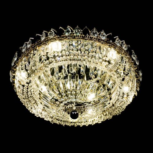 Люстра Кольцо Классика Пластинка черная в Саратове Гусь Хрустальный