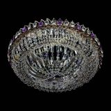 Люстра Кольцо Классика Пластинка фиолетовая в Саратове