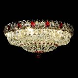 Люстра Кольцо Классика Пластинка красная в Саратове