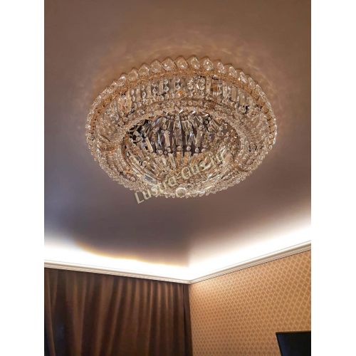 Люстра Кольцо Классика Пластинка 700 мм в Саратове Гусь Хрустальный