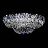 Люстра Кольцо Пластинка 600 мм синяя в Саратове