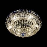 Люстра Кольцо Пластинка 600 мм синяя в Саратове