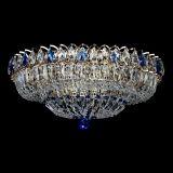 Люстра Кольцо Классика Пластинка синяя в Саратове