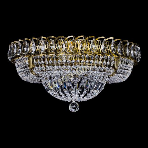 Люстра Кольцо Классика под бронзу 6 ламп в Саратове Гусь Хрустальный