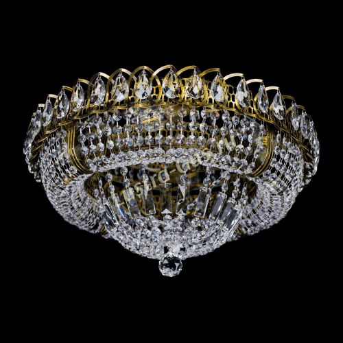 Люстра Кольцо Классика под бронзу 6 ламп в Саратове Гусь Хрустальный