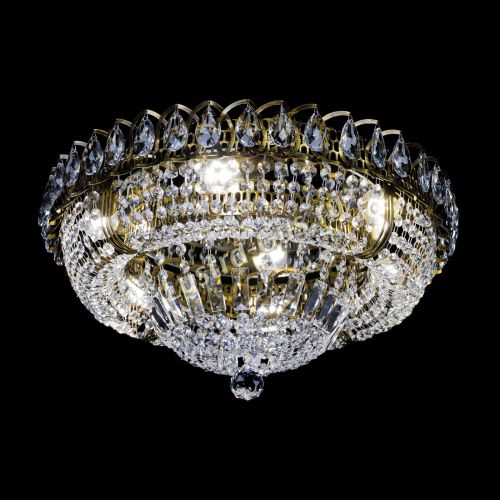 Люстра Кольцо Классика под бронзу 6 ламп в Саратове Гусь Хрустальный