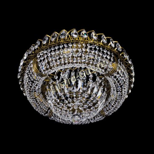 Люстра Кольцо Классика под бронзу 6 ламп в Саратове Гусь Хрустальный