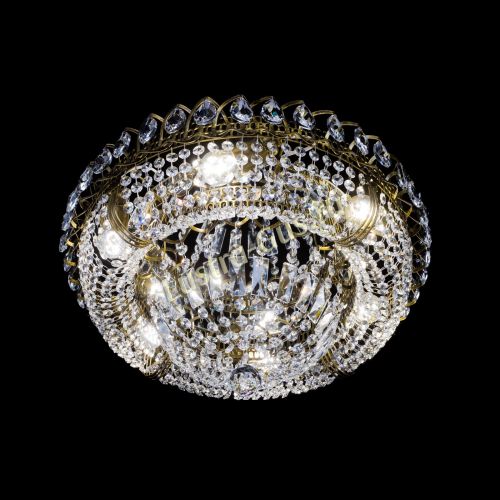 Люстра Кольцо Классика под бронзу 6 ламп в Саратове Гусь Хрустальный