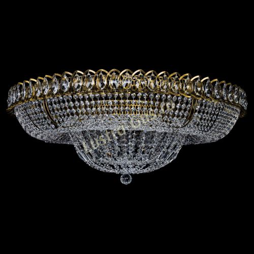 Люстра Кольцо Классика 10 ламп под бронзу в Саратове Гусь Хрустальный