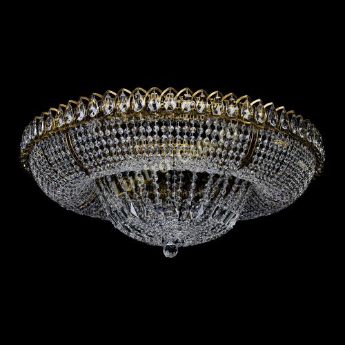 Люстра Кольцо Классика 10 ламп под бронзу в Саратове Гусь Хрустальный