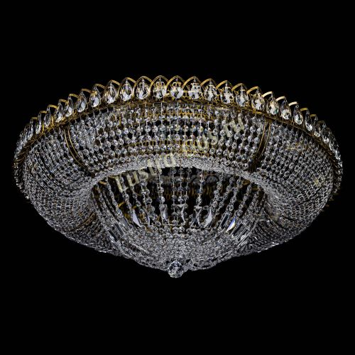 Люстра Кольцо Классика 10 ламп под бронзу в Саратове Гусь Хрустальный