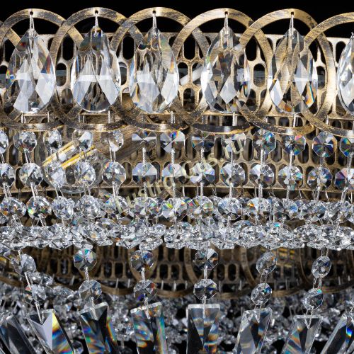 Люстра Кольцо Классика под бронзу в Саратове Гусь Хрустальный