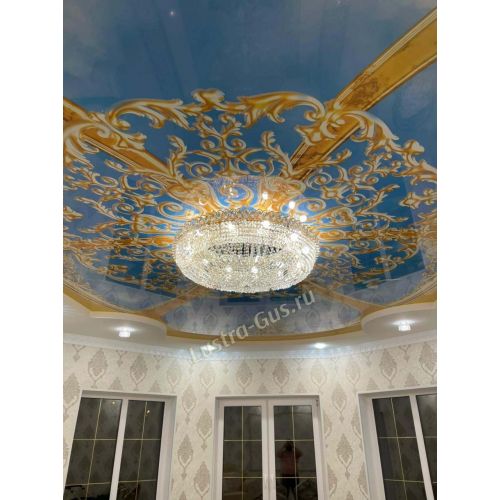 Люстра Кольцо Классика 900 мм в Саратове Гусь Хрустальный