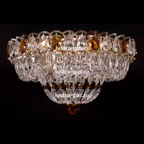 Люстра Кольцо Классика Пластинка цветная в Саратове Гусь Хрустальный