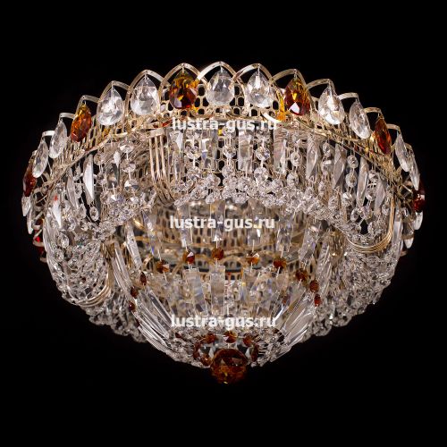 Люстра Кольцо Классика Пластинка цветная в Саратове Гусь Хрустальный