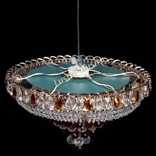 Люстра Кольцо пирамида шар 40 мм чайный в Саратове Гусь Хрустальный